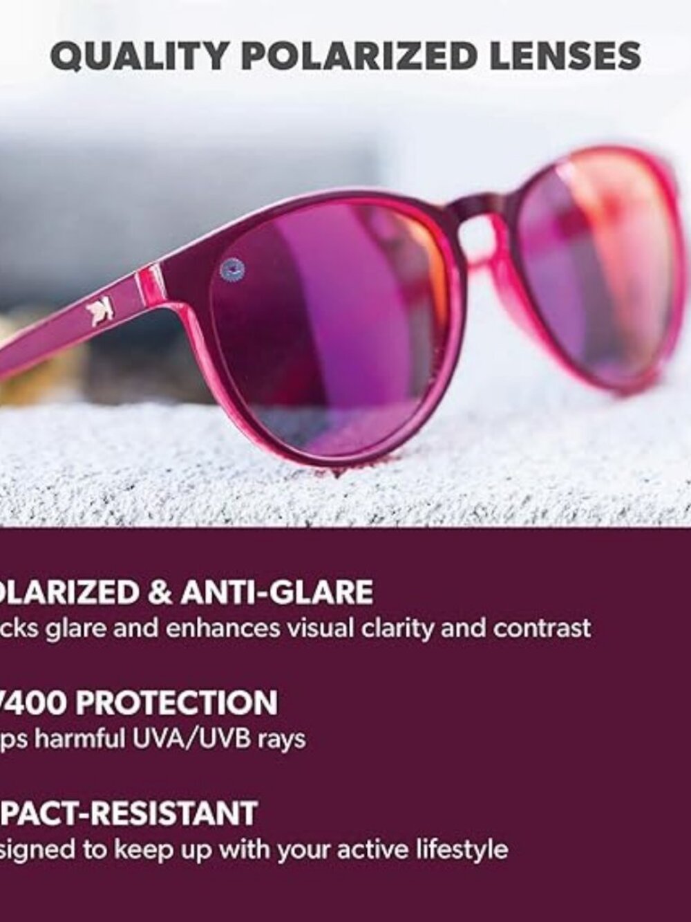 Knockaround Mai Tais Polarized Sunglasses | UV400 Protection Unisex
